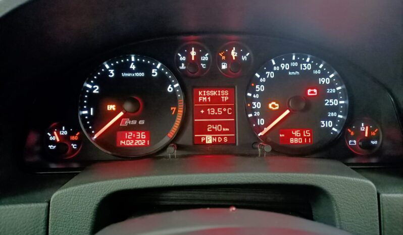 Audi RS6 4.2 V8 cat Avant quattro tiptronic Biturbo D’Epoca full